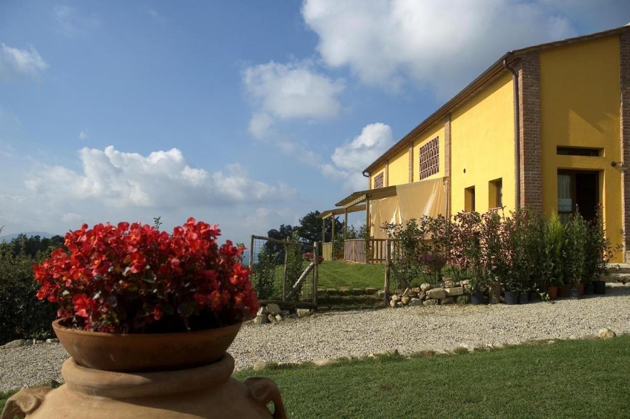 Agriturismo La Burraia Vicino A San Gimignano Gambassi Terme Exterior foto